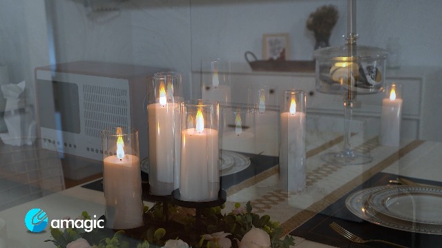 キャンドル pure white Amazon.com: Amagic Pure White Flameless Candles, Battery