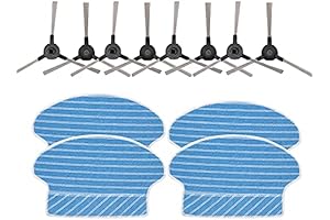 Mian Roller Brush and Mop Cloth Rags for Proscenic 780T and 790T...