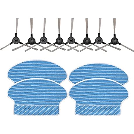 Mian Roller Brush and Mop Cloth Rags for Proscenic 780T and 790T...