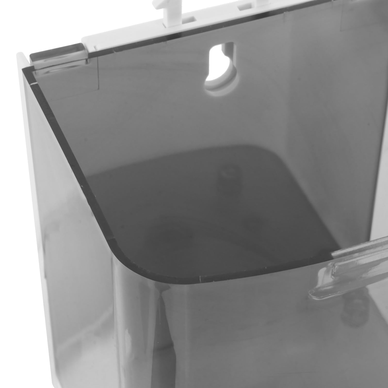 Ciieeo 2 Pezzi Dispenser di Sapone da Parete Manuale Capacità 1000ml Grande Corpo Trasparente Materiale Resistente per Cucina e Bagno