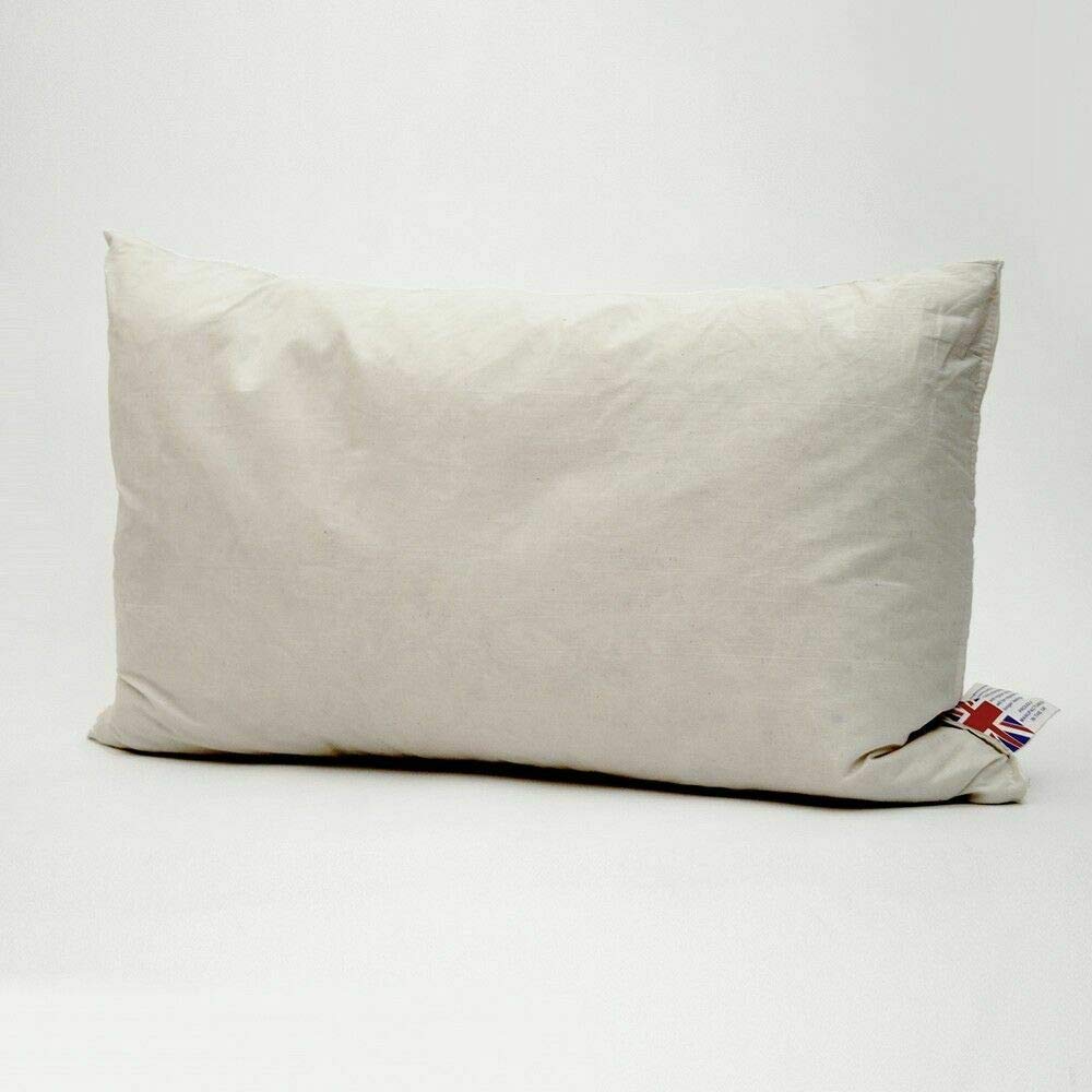 Willows Direct Rectangular Oblong Boudoir Duck Feather Cushion Pad Inserts Fillers Scatters 12"X18"(30Cm X 45Cm)