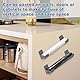 4pcs Müllbeutelhalter, Müllbeutelspender-Rollenhalter Wandmontage Einkaufstütenrollenhalter Plastik-Müllbeutel-Organizer für Schrank Küche Heimorganisation und Lagerregal(Grau)