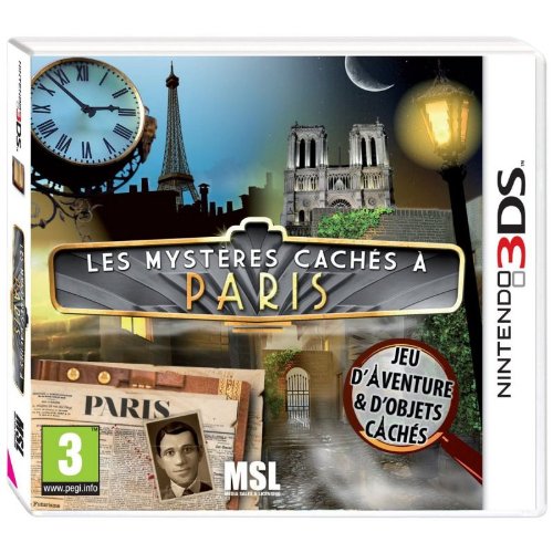 Les Mystères cachés à Paris 3DS Neuf - vue 3