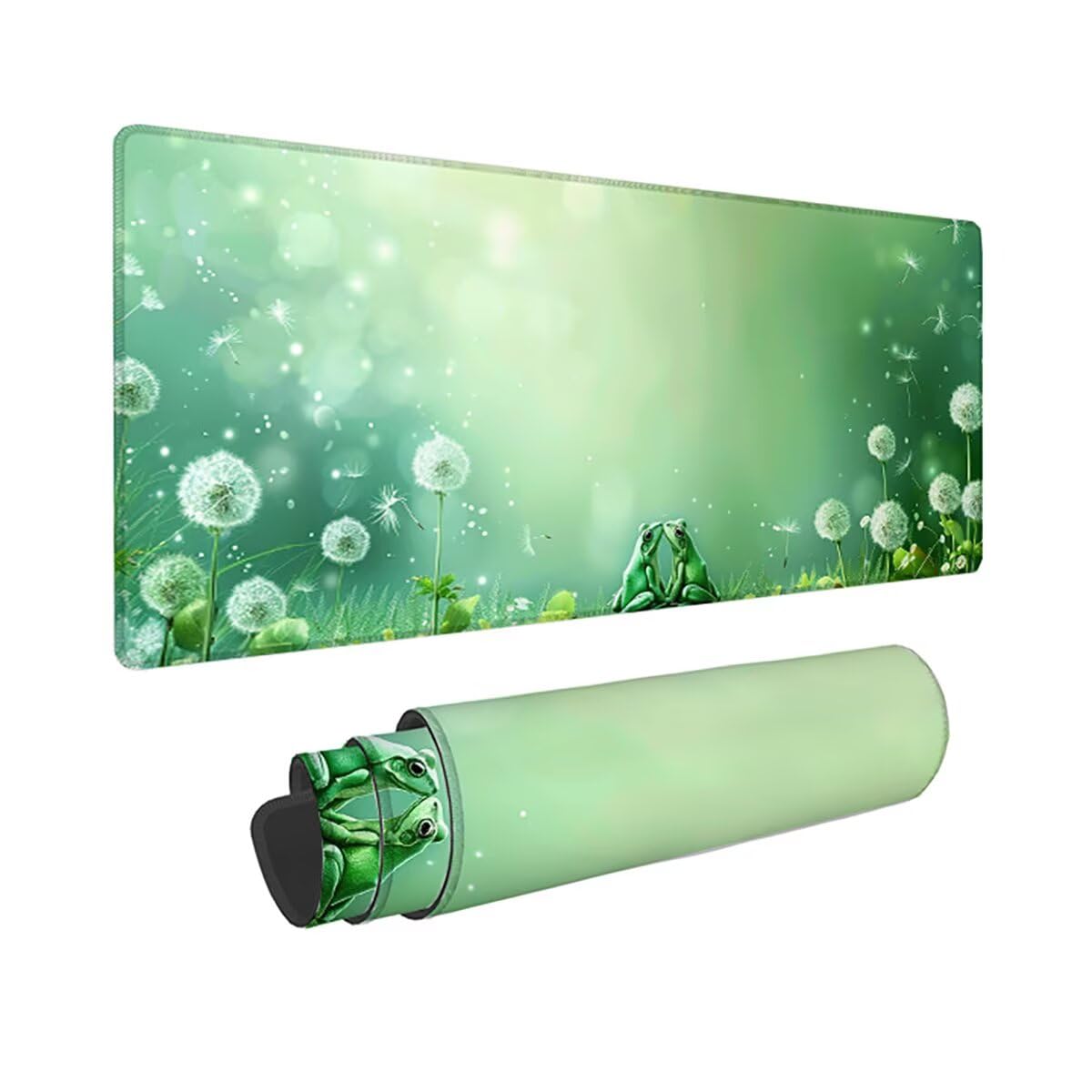 Tappetino per Mouse Gaming XXL 1200x600x3mm– Ufficio Mousepad Grande – Migliora la Velocità e la Precisione Tenuta Stabile Sottomano per Ufficio e Casa Accessori Scrivania Rana PjY6817 O-7