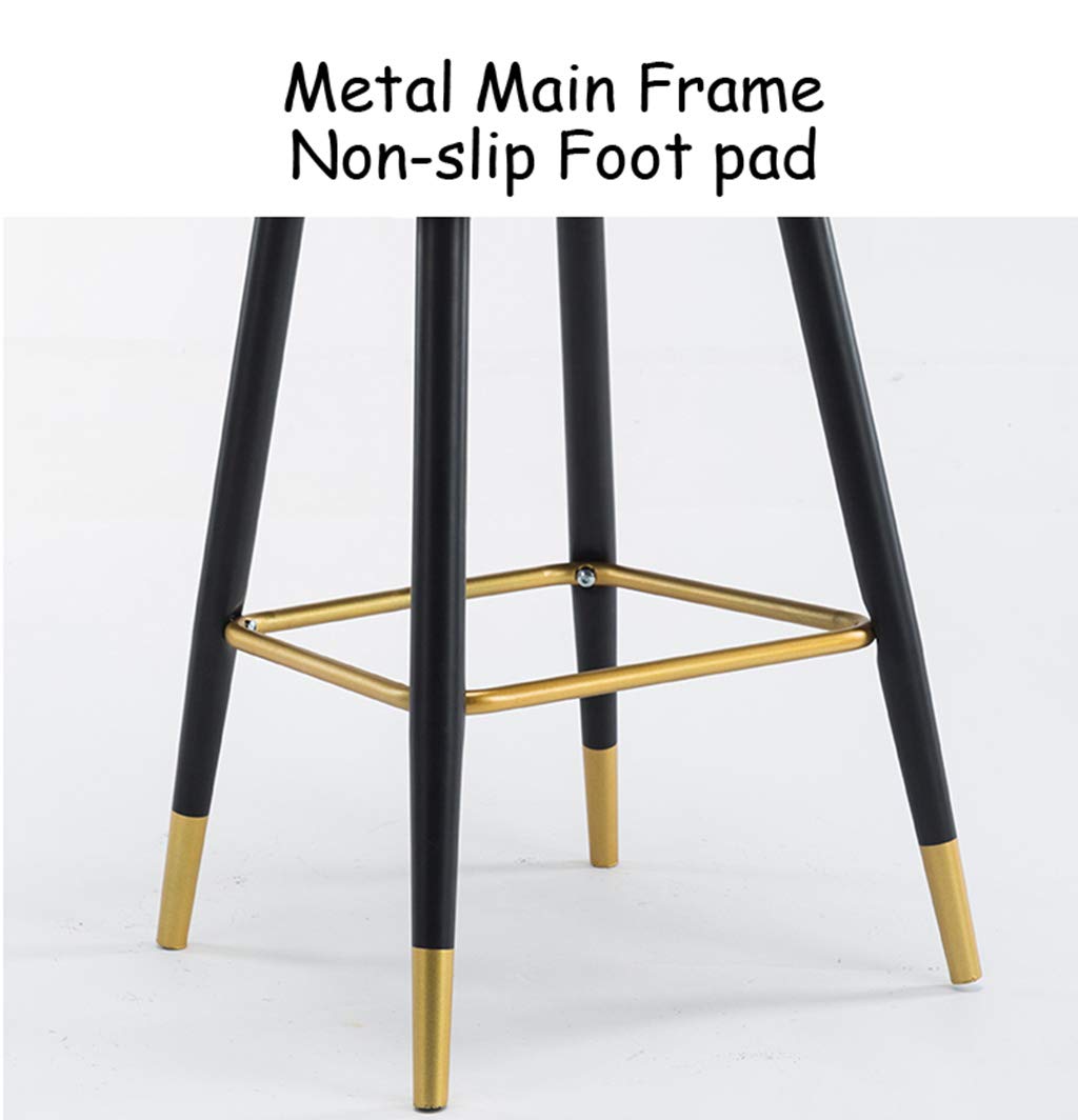 黒いバースツール モダンデザイン Amazon｜エレガントでモダンなバースツール、83 / 93cmフェイク