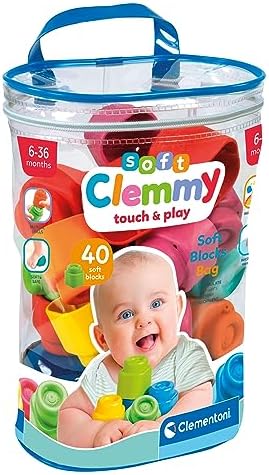 Clementoni - 17878 - Soft Clemmy Bolsa 40 Pie...