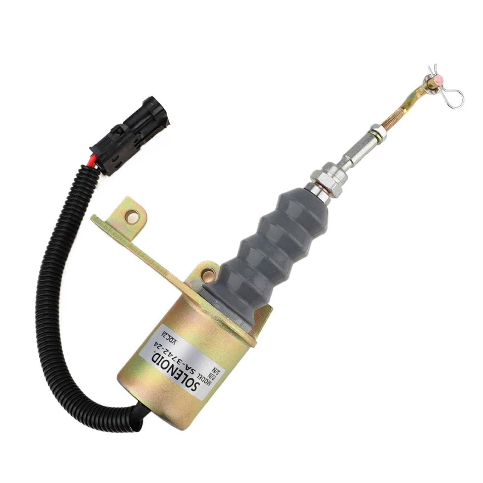 DLTBYWAQZ Shutdown solenoid kits for RSV governor 3974947, Z3900107 SA-3742-24, 1751ES for left-hand mounting(24V)