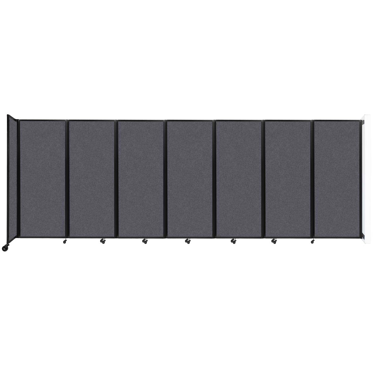 Buy Versare Room Divider 360 Walled Folding Partition Locking Wheels
