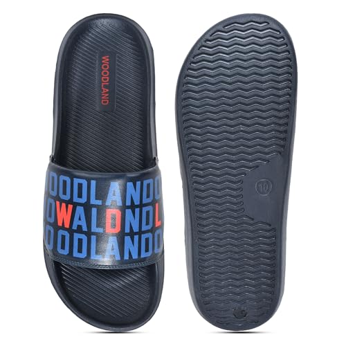 Image of Woodland Men's Black Eva Slides-UK-5 (EURO 39)