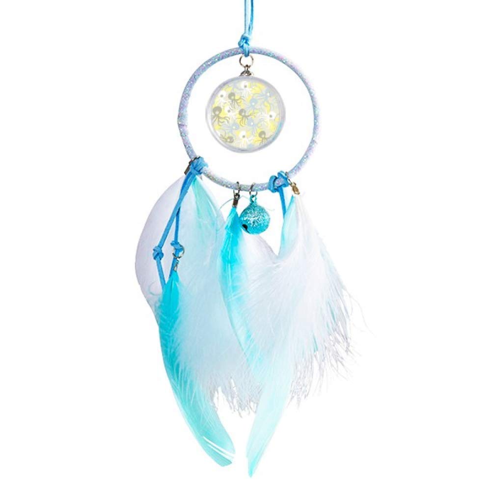 DIYthinker Illustration Animals Lovely Octopus Dream Catcher Wind Chime Car Hanging Pendant