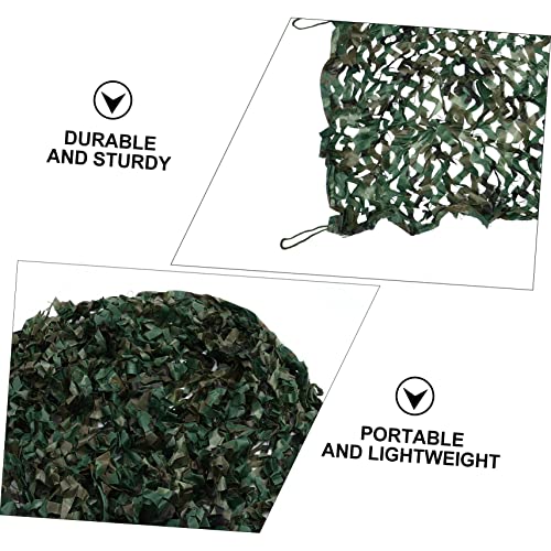 Abaodam 1 Peça Rede De Camuflagem Para Proteção Solar Lonas Para Decoração De Acampamento Ao Ar Livr