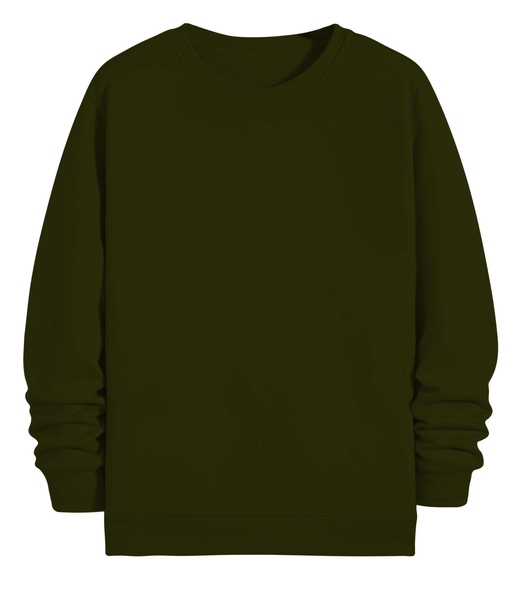 the blazze Women’s Fleece Stretchable Full Sleeves Sweatshirt Regular Fit Round Neck Casual Winterwear for Girls and Womens VBW5-picture-43