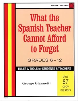 Perfect Paperback What The Spanish Teacher Cannot Afford to Forget (Spanish Edition) [Spanish] Book