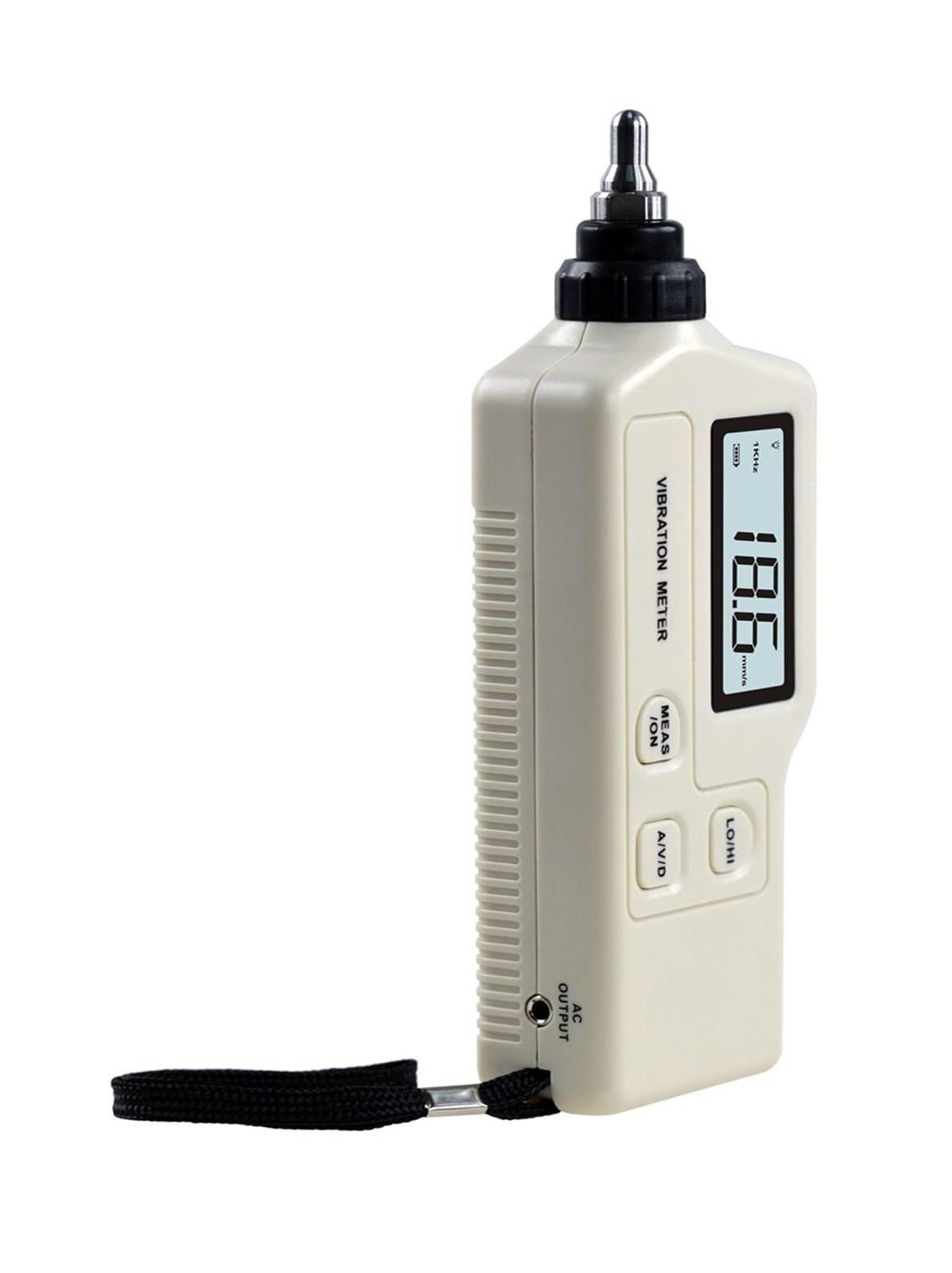 Compteur de Vibrations Compteur De Vibrations Numérique Professionnel 0.1~199.9 M/s LCD Testeur D'analyseur De Fréquence De Vibration Électronique Vibromètre Portable