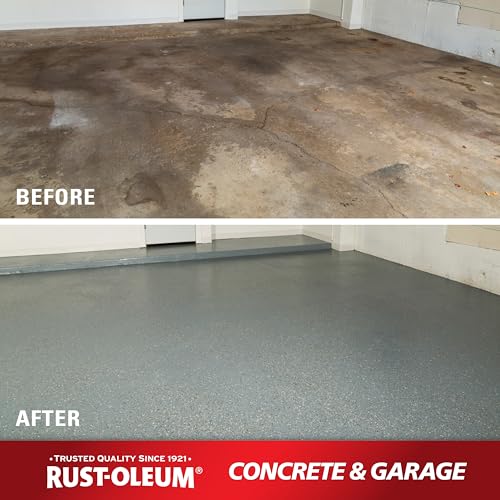 Rust-Oleum Concrete & Garage Floor Paint, Battleship Gray, 1 Gallon - image 4