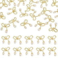 Light Gold-Bowknot with Pearl