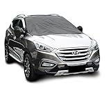 MakTools Car Windshield Snow Cover,With Magnetic Edges,Keeps Ice & Snow Off,60