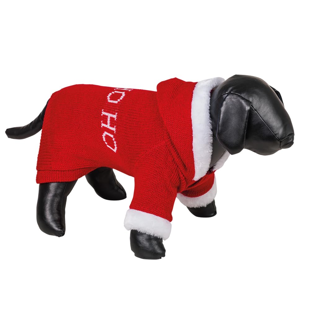 Nobby Dog Jumper Santa Robe Red/White 20 cm