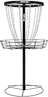 Remix Deluxe 12-Chain Disc Golf Practice Basket - Portable Lightweight Backyard Target, Easy No-Tool Setup, Choose Color