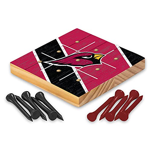 Rico Industries NFL Arizona Cardinals Peg Tic Tac Toe Game