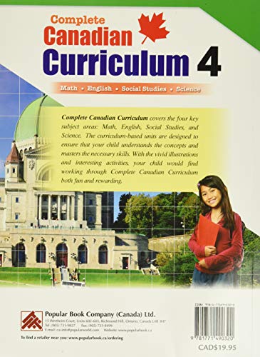 Complete Canadian Curriculum 4 (Revised & Updated): A Grade 4 integrated workbook covering Math, English, Social Studies, and Science - Image 2