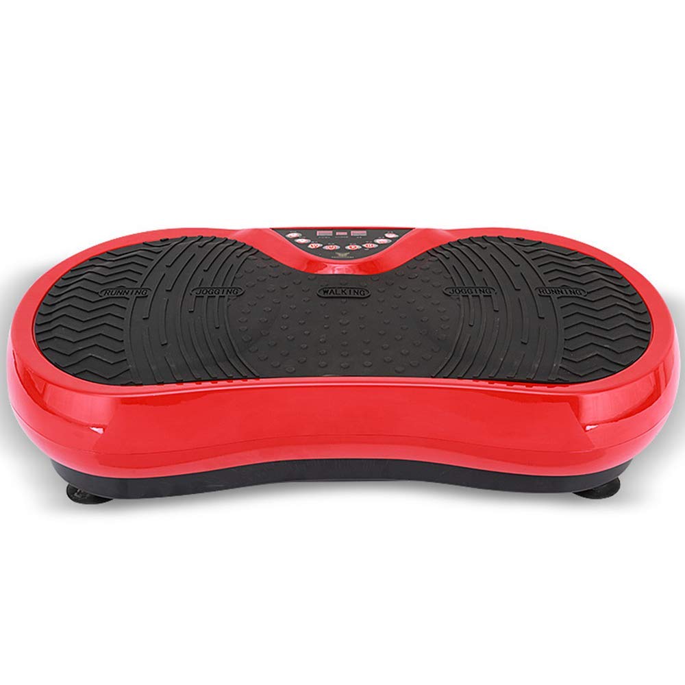 Vibration Trainers Vibration Power Plates Whole Body Shape Exercise Machine Simple Control Panel 5 Program Modes Non-Slip Pedal