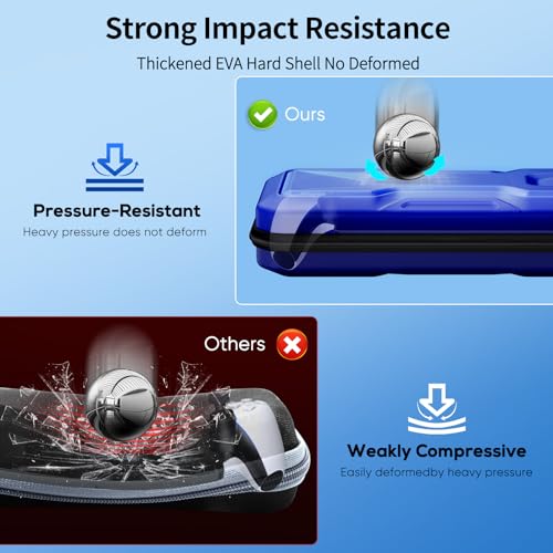 Image of FYOUNG 3 in 1 Accessories Bundle for Playstation Portal | Carrying Case & Hard PC Clear Cover with Screen Protector, Protective Case & Hard Shell Travel Handbag for PS5 Portal