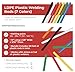 JounJip LDPE Plastic Welding Rods (7 Colors) - Low Density Polyethylene Flat Rods for Kayak Repair, Canoe, PE Water Tank, Auto RV PE Parts, and HDPE repair
