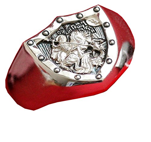Chevalière de Saint Georges bague protection contre les forces du mal 66