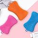 Silikonschwamm,Silikon Gericht Schwamm, Mehrzweck Küche Silikon Scrubber Schwamm zum Topf Pfanne Gericht Schüssel Obst Gemüse 1 Stück 2.83 Zoll pink
