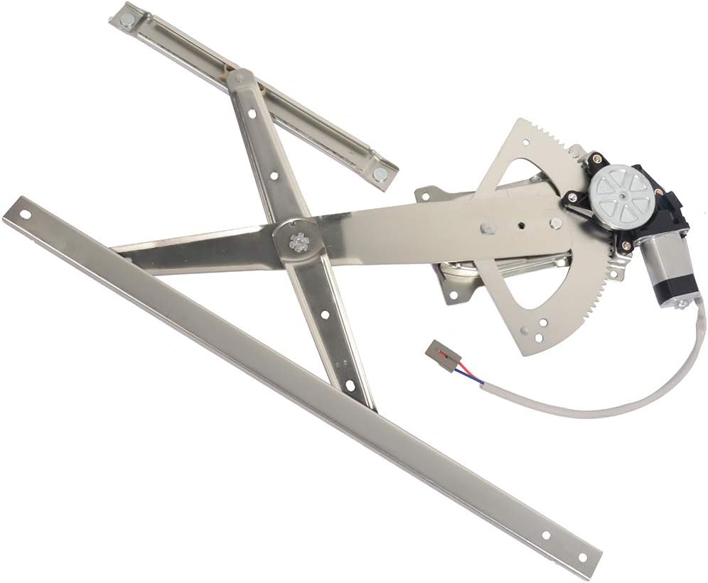 AINTIER Front Left Driver Side+Front Right Passenger Side Power Window Regulators with Motor fits for Mazda Navajo 1991-1994,for Mercury Mountaineer 1997-2001 741-672 741-673