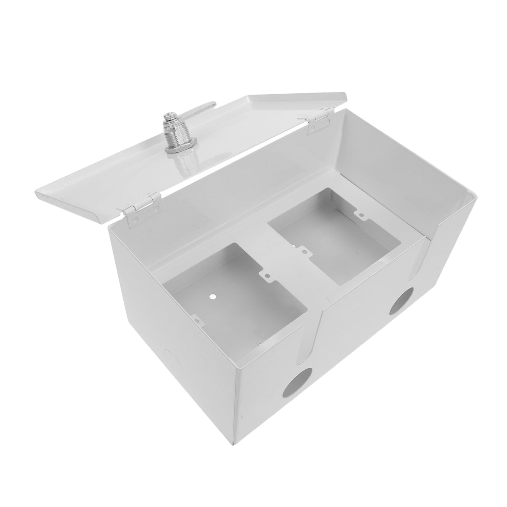 Tapa de Seguridad para Tomacorriente Exterior de Acero Inoxidable