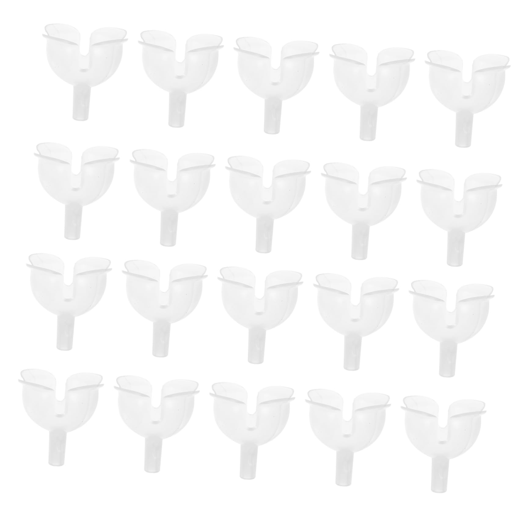 STOBOK 2 Set Eleganti Porta Bouquet Di Cioccolatini Con Base Per Bouquet Di Fiori Tazze Fisse Di Cioccolatini Portaoggetti Riutilizzabili 100 Pezzi * 2