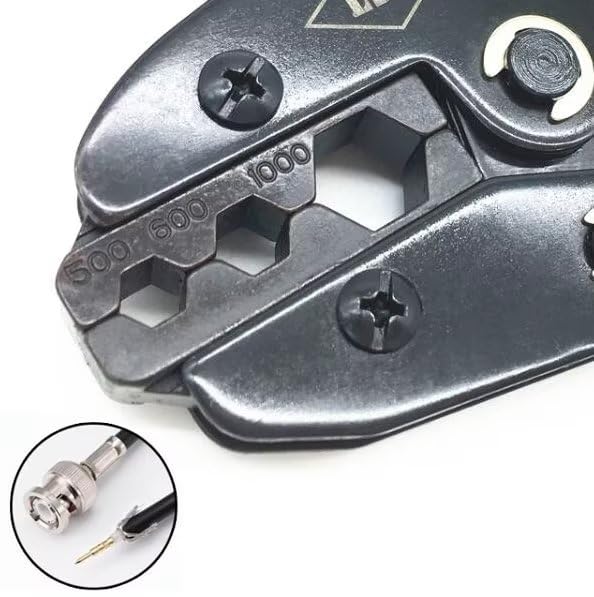 AN-561H Pinza a crimpare coassiale per connettore cavo RG 500,600,1000 pinza crimpatrice
