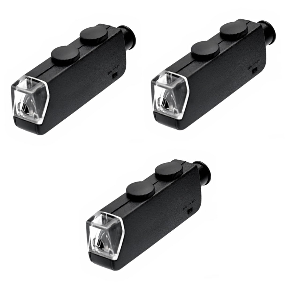 OSALADI 3piezas Microscopio De Bolsillo Led Portátil para Observaciones Científicas y Experimentales