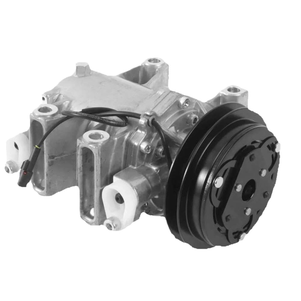 Kwxbcryog Onecolor A/C Compressor 12V 1 Groove Cr12s Cr12sb Compatible With D-Max 2012 8981028240