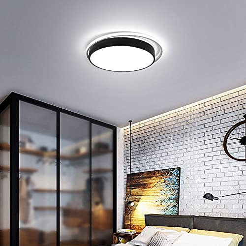 Plafonnier LED variable rond en fer forgé moderne pour chambre - 3