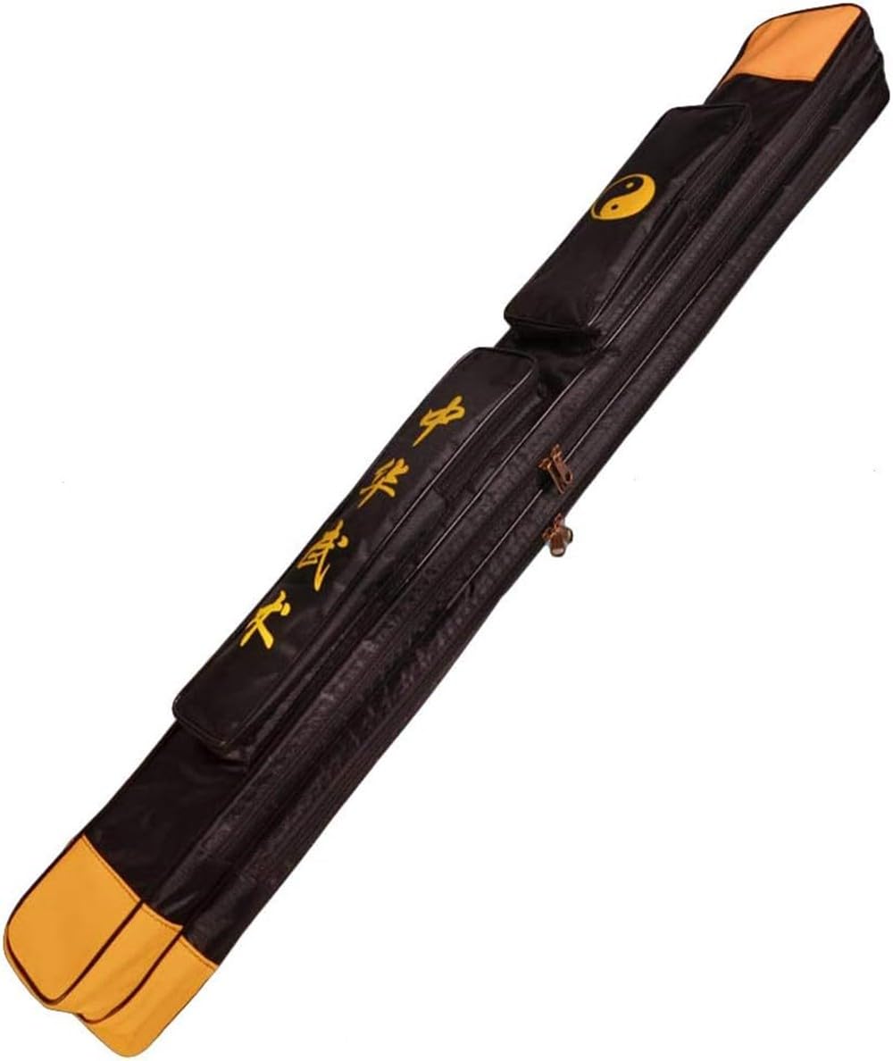 BBorsa Spada Taichi Spada, Borsa Da Trasporto Giapponese Per Bokken, Borsa Per Il Trasporto A Uno E Doppio Strato Di Spada Con Tasche Multiple, Singola E Doppia Custodia