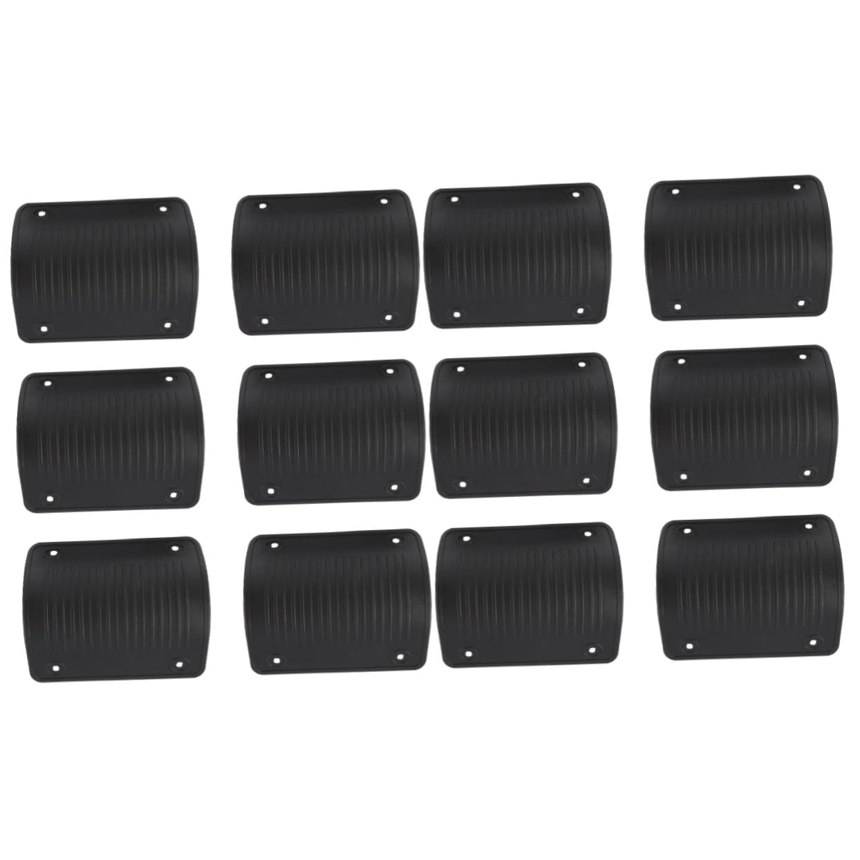 KALLORY 2sets 6 Pcs Box Luggage Bag Corner Protectors Durable Suitcase Edge Safety Guards for Enhanced Protection and Easy Attachment to Your Travel Gear 6pcs*2