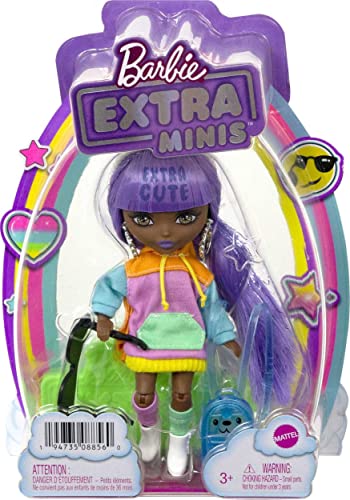 Barbie Extra Minis Muñeca y Accesorios 5.5 pulgadas miniatura 6
