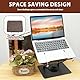 Buchständer,Verstellbarer Buchhalter Holz mit mit 360° Drehbarer Basis,Faltbar Kochbuchständer mit Elastischen,Eleganter Retro buchhalter für Zeitschrift,Rezept,Tablet,Laptop(Spatenholzfarbe)