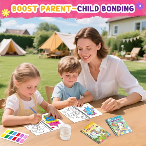 Image of ZMLM 24 Pack Unicorn Coloring Books - Birthday Party Favors for Kids 4-8