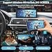AUTOabc Wireless CarPlay/Android Auto 10.25'' Touchscreen Multimedia Radio Receiver for BMW 3 4 Ser F30/F31/F32/F33/F34/F36 2012-2016 Year with NBT-System HD 1920*720 Resolution Keep Car OEM Features