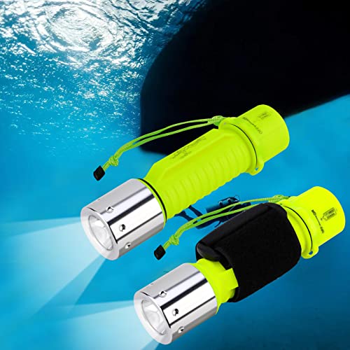 Kriogor Linterna de Buceo L2 LED 1100 Lúmenes (2 pcs)