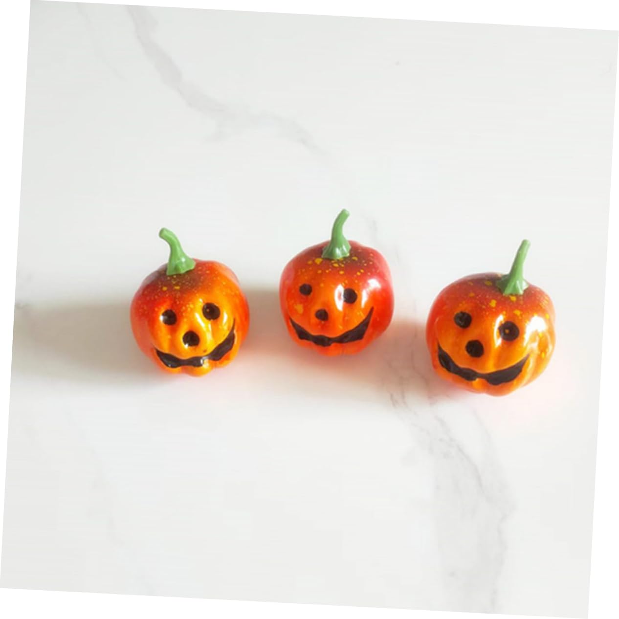 GOOHOCHY 12 Künstliche Kürbisse - Halloween & Herbst Deko Für Tisch & Körbe