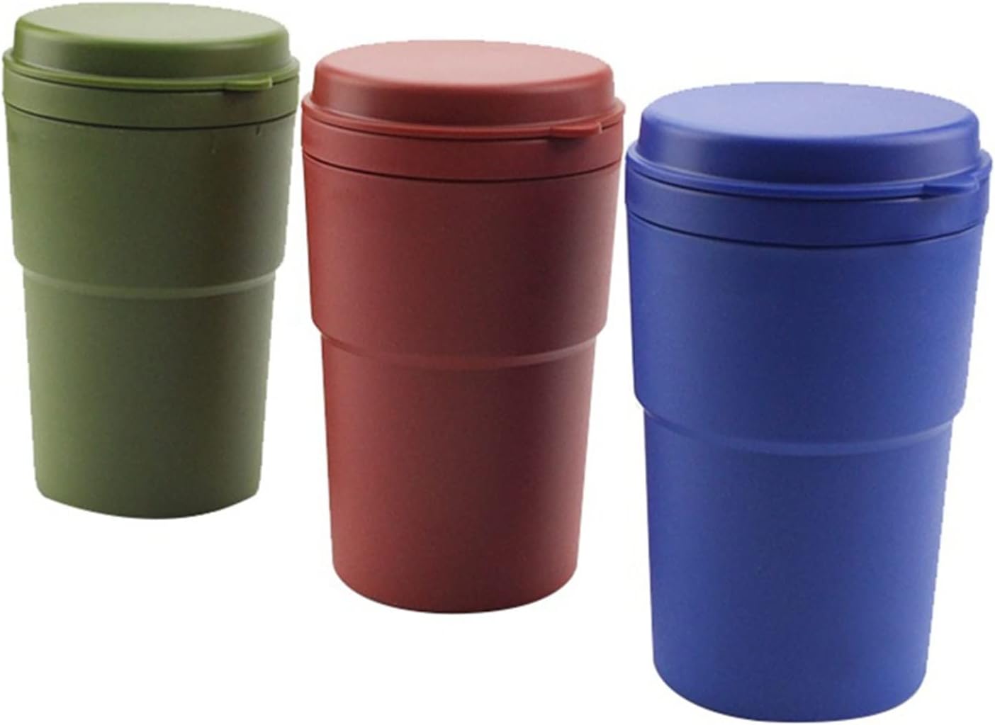 Ashtray Car Portable Ashtray Car Bucket Holder Case for Car Home Smoking Accessories Car Trash Can Easy Clean Home ashtrays (Color Name : Red)