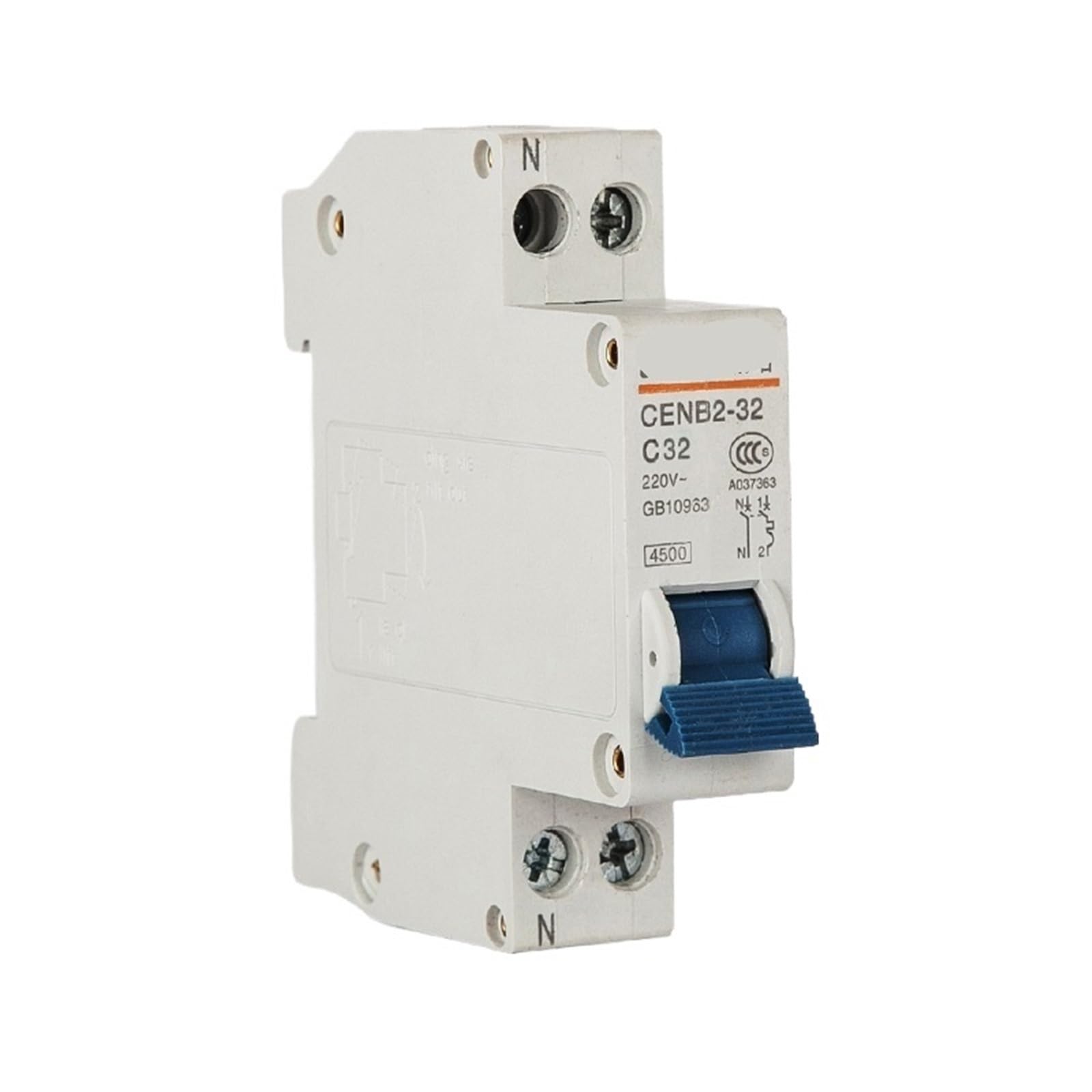 Mini disjoncteur interrupteur CENB2-32 25A contre surcharges maison