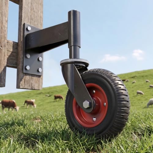 HOLKIE Schwerlast Torrolle mit Federung 200 mm 340 kg Stützrad Außen