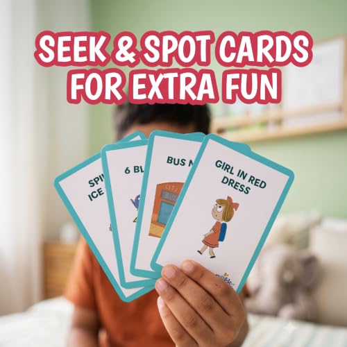 Image of The Curious Bees - Seek & Spot Puzzle & Game - Busy City Puzzle | 60 Pieces + 10 Seek Cards | Gifts for Boys and Girls Ages 4-8 | BIS Approved | Made in India