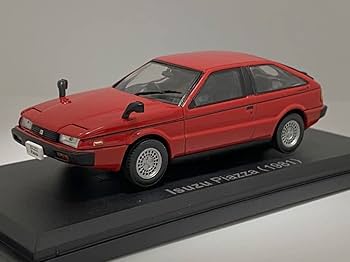 ミニカー　いすゞピアッツァ2台セット Amazon | 国産名車コレクション いすゞ ピアッツァ JR型 1/43